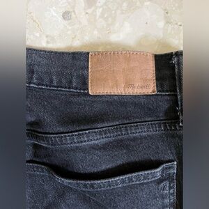 Madewell Mid-rise perfect vintage jean 32 black